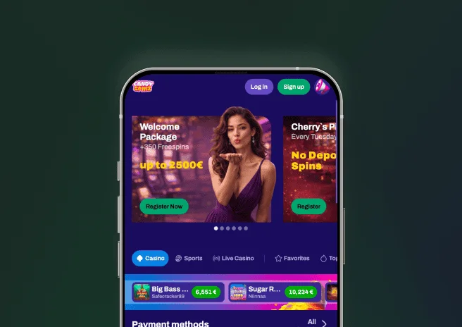 App screenshot mobile